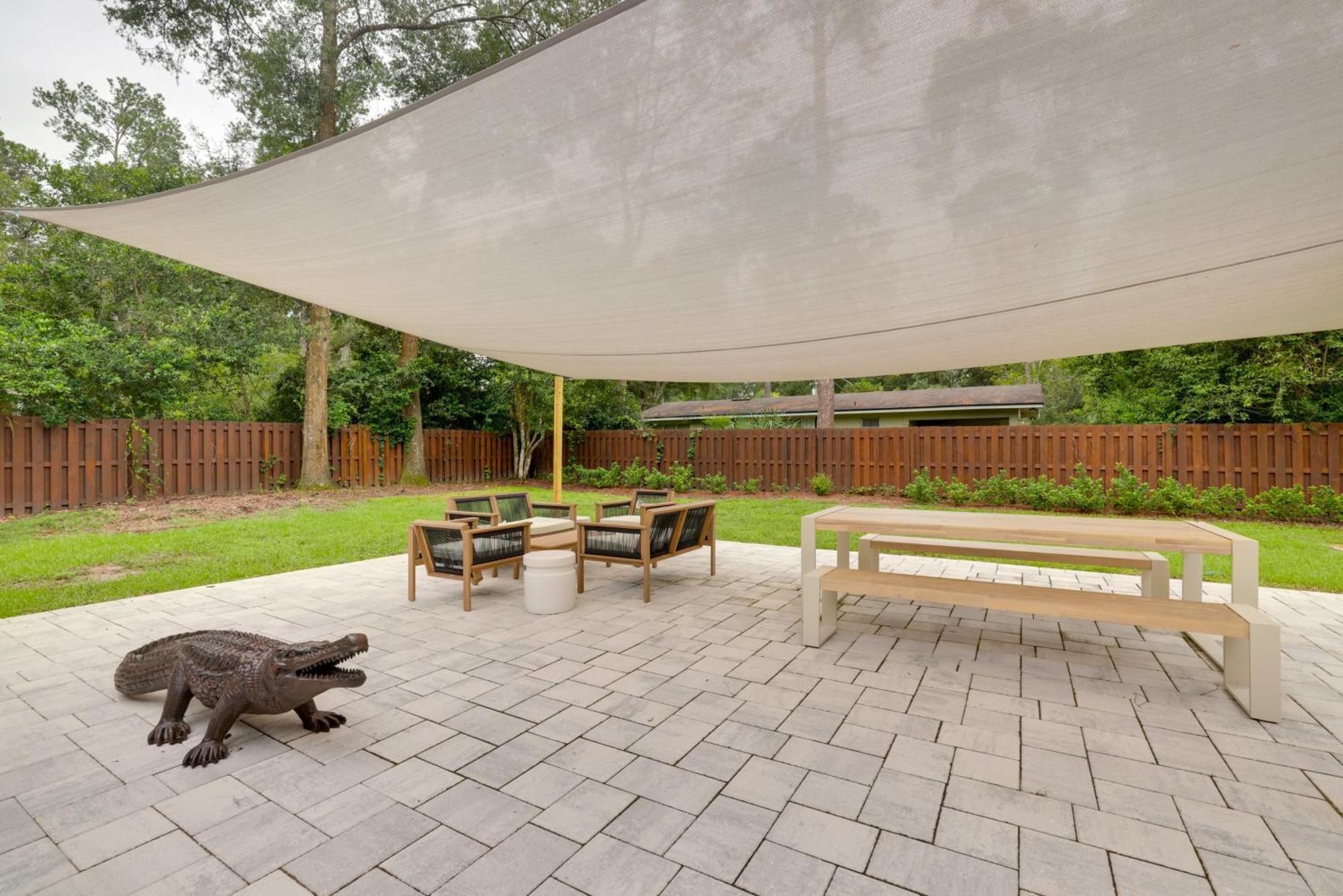1 Mi To Ben Hill Griffin Stadium With Patio! Gainesville